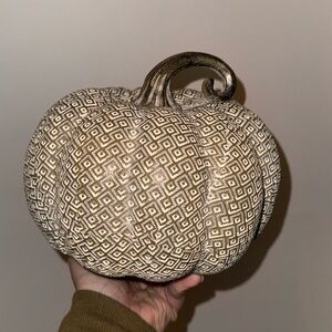 Decorative Patterned Pumpkin